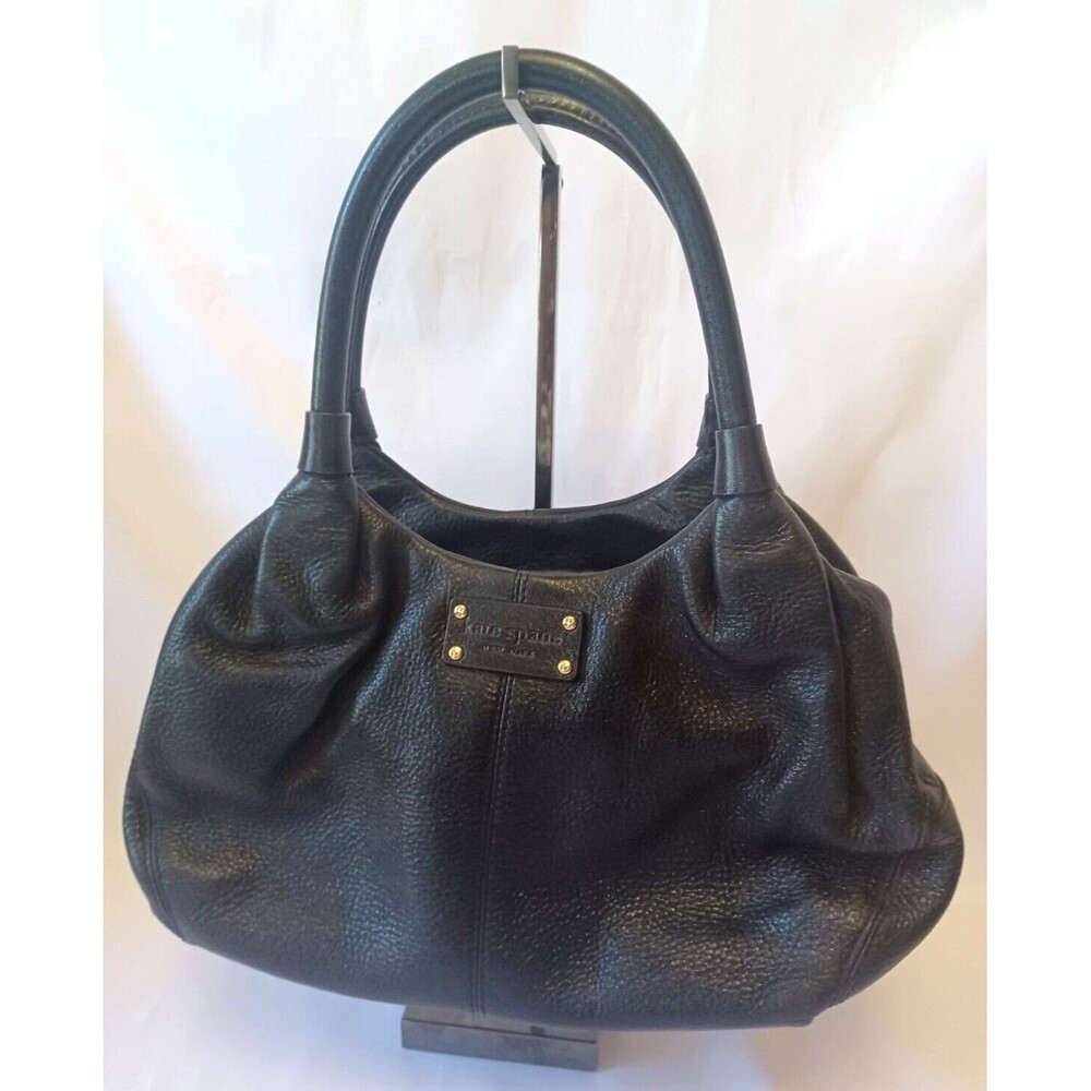 EUC KATE SPADE Pebble Leather STEVIE Berkshire Road Shoulder Bag Satchel Tote